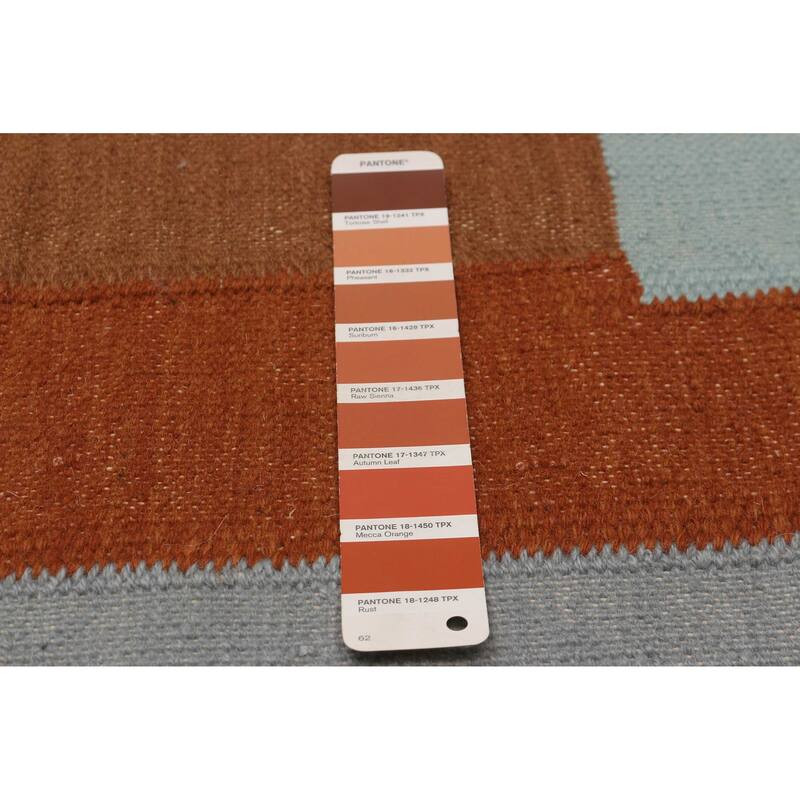 Ankara FW Copper Kilim 5'2" x 7'10" - 5'2 x 7'10