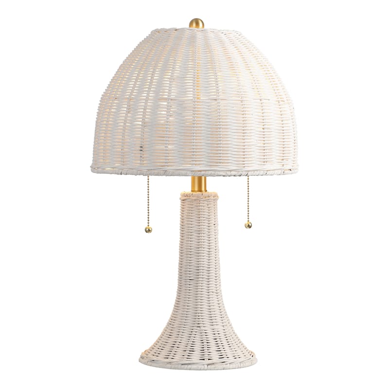 Margie 22" Rustic Iron LED Table Lamp, by JONATHAN Y