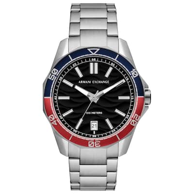 Armani Exchange Men's Classic Black Dial Watch - AX1955 - 6 (36)