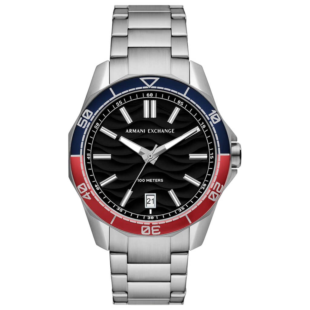 Armani Exchange Men's Classic Black Dial Watch - AX1955 - 6 (36)