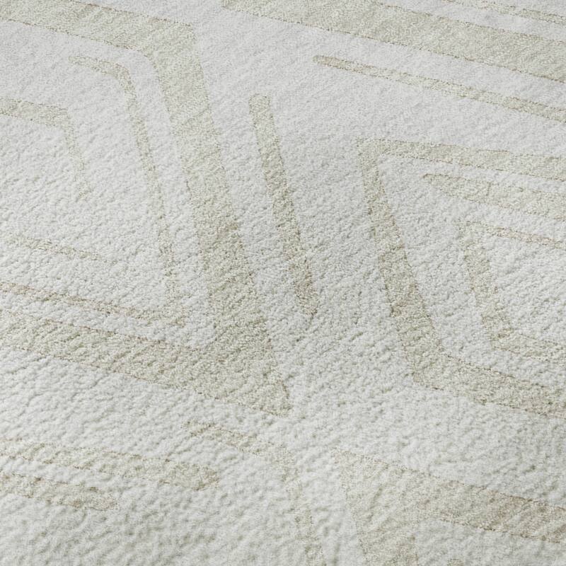 Premium Washable Super Soft Modern Diamond Mayfield Rug