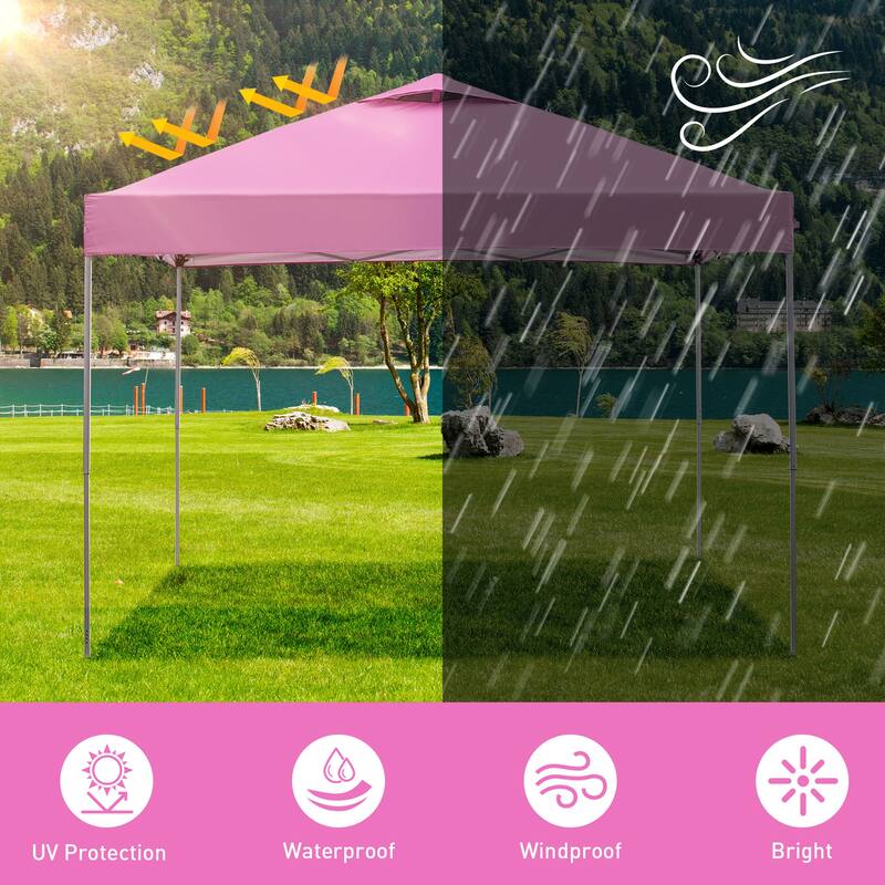 Ainfox 10 x 10 ft Pop-Up Party Canopy Tent Gazebo