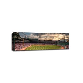 Fenway Park at Sunset - MLB - Baseball Field - 48x16 Gallery Wrapped ...