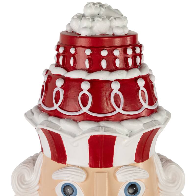 Christmas Candy Nutcracker King - 21.75" - Red