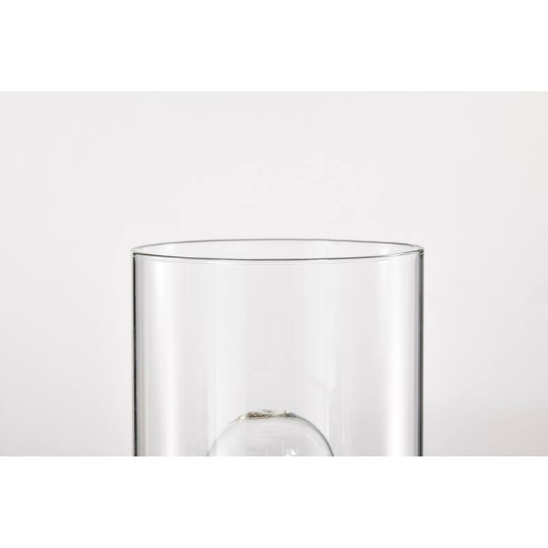 Clarksville 3 Light Vanity Matte Black with Clear Glass