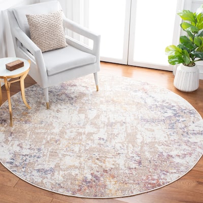 SAFAVIEH Crystal Nerea Modern Abstract Distressed Rug