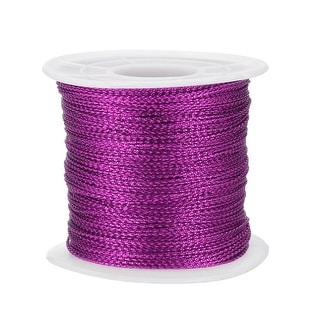 Metallic Tinsel Cord Rope, Cord Wrapping Ribbon Non-Stretchy Strings ...