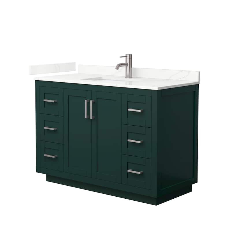 Wyndham Collection WCF292948S-QTZ-UNSMXX Miranda 48" Free Standing