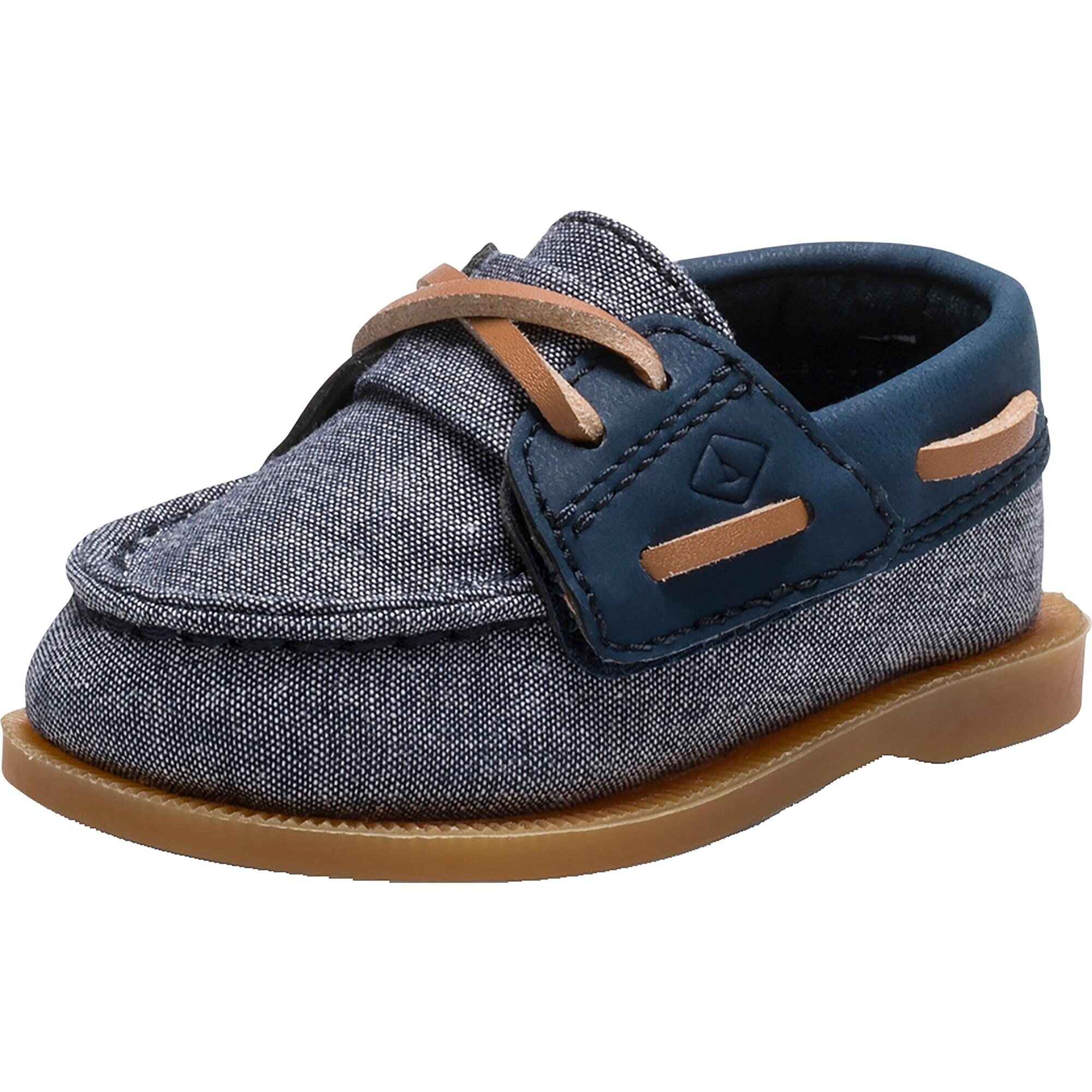 boys canvas boat shoes