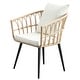 preview thumbnail 6 of 9, 3PCS Rattan Wicker Patio Conversation Set
