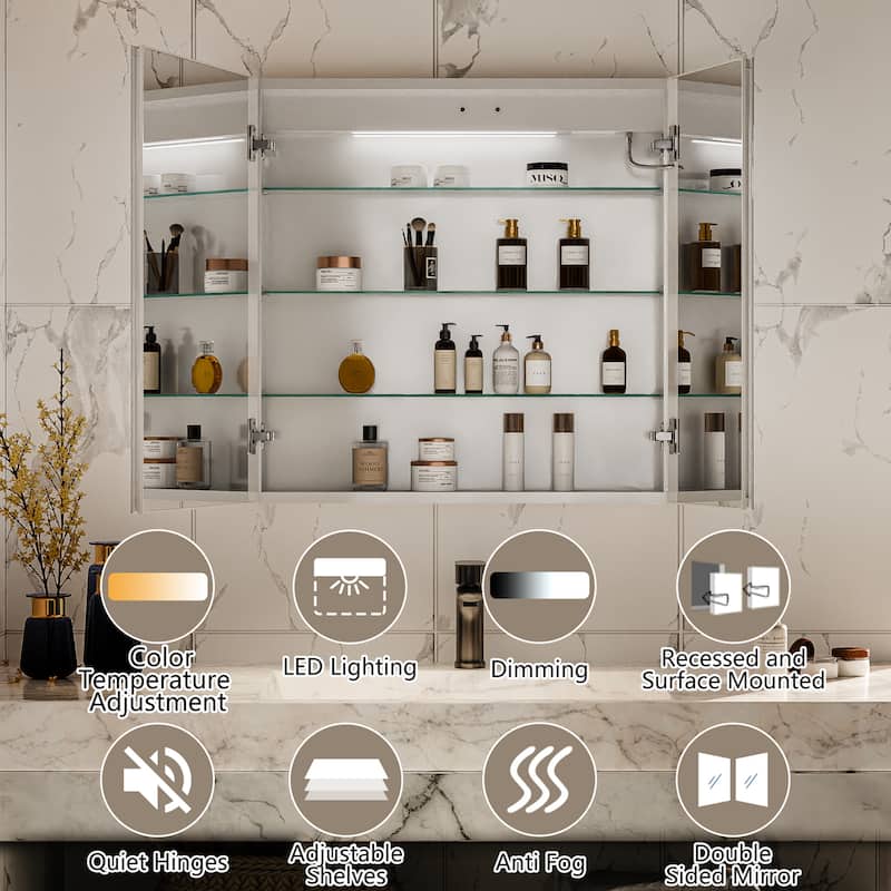 Modland Lighted Medicine Cabinet