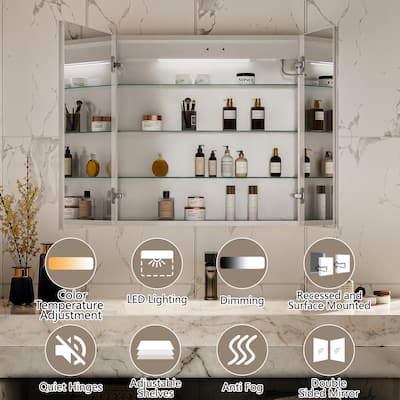 Modland Lighted Medicine Cabinet