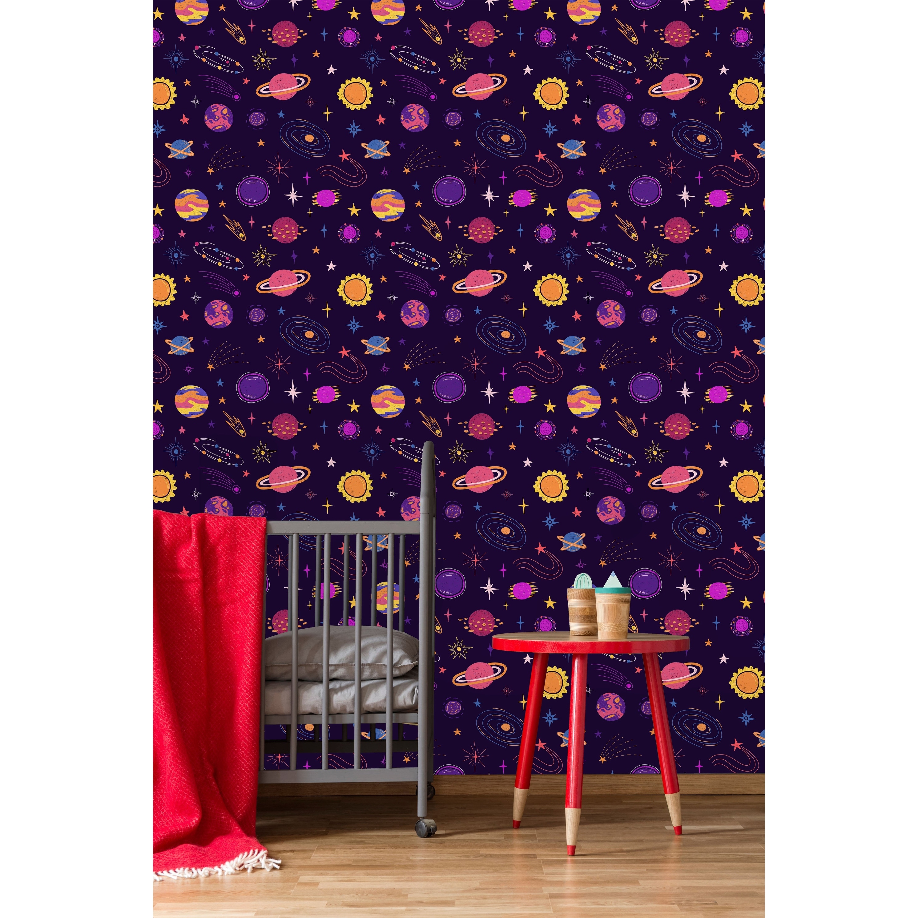 Planets Universe And Cosmic Star Peel And Stick Wallpaper Overstock 32616934 Easy to remove or reposition. overstock com