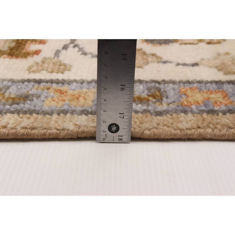 ECARPETGALLERY Hand-knotted Jules Serapi Tan Wool Rug - 7'9 x 10'2