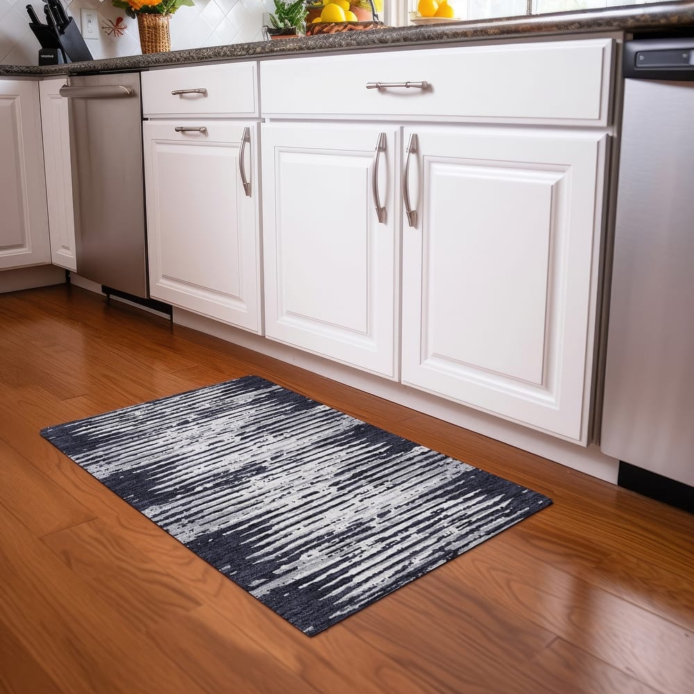 Premium Washable Super Soft Modern Scratches Mayfield Rug
