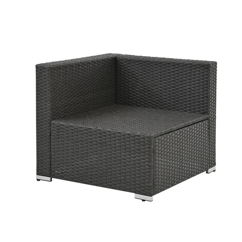 Outdoor Wicker Weaving Conversation Combo Set of 7