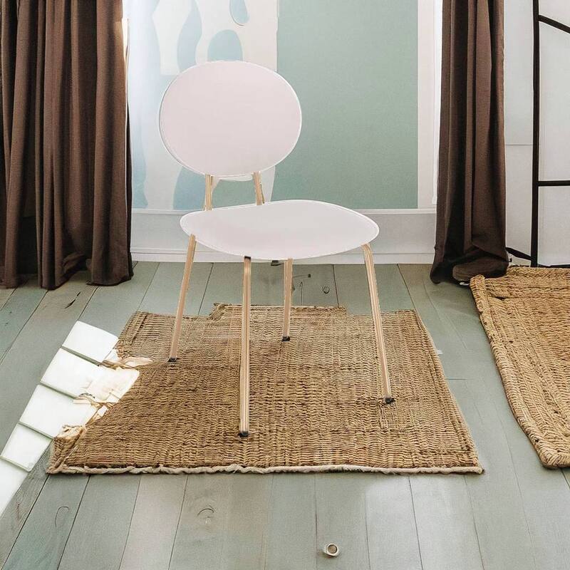 Jolene Dining Chair - White - Single