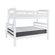 preview thumbnail 9 of 10, Linon Levi Solid Wood Twin over Full Bunk Bed