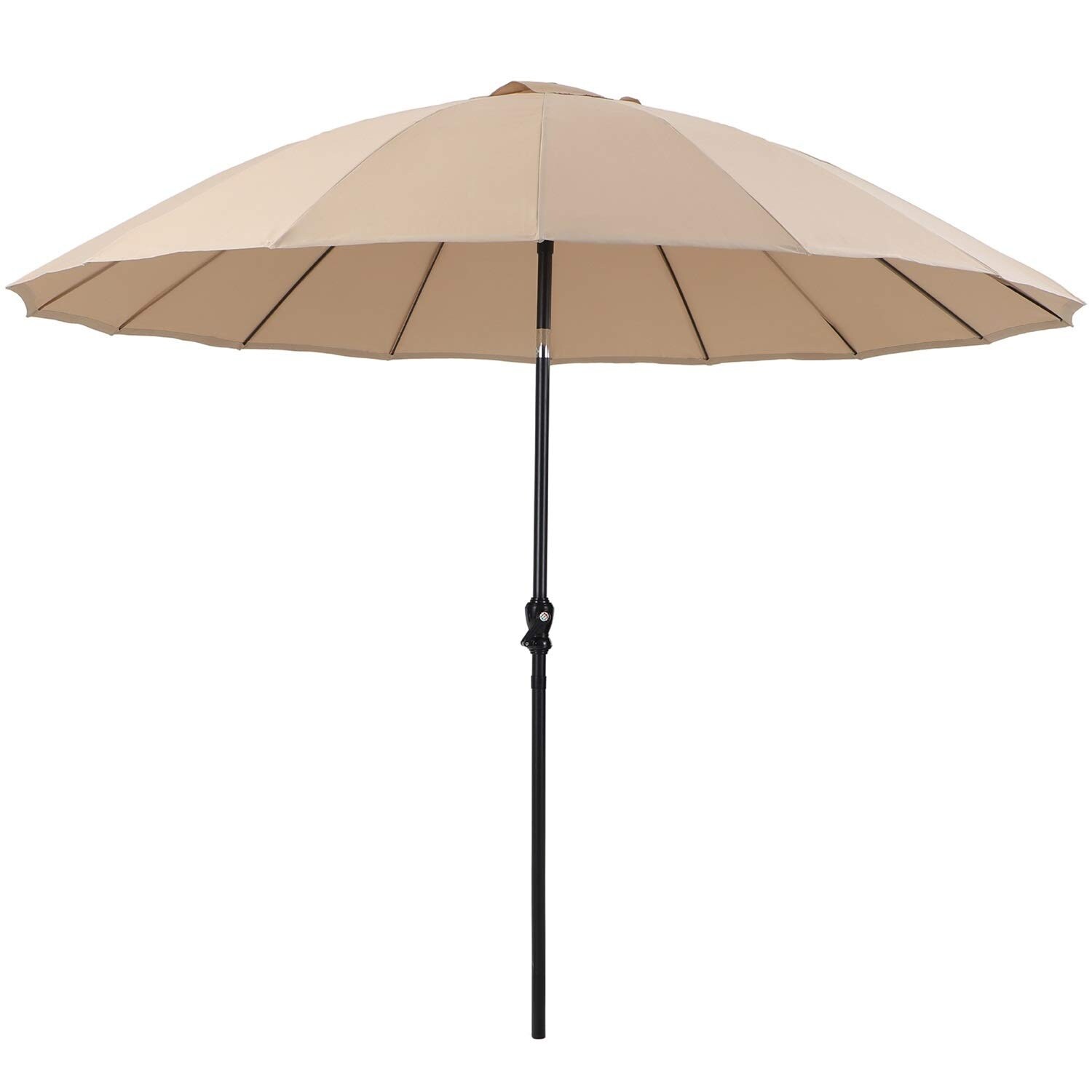 Shop Phi Villa 10ft Outdoor Patio Umbrella 16 Fiberglass Ribs With