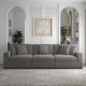 preview thumbnail 97 of 132, Corduroy Couch Modular Sectional Sofa with Pillows