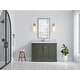 preview thumbnail 58 of 161, Willow Collection 48 in W x 22 in D x 36 in H Boston Single Bowl Sink Bathroom Vanity with Countertop