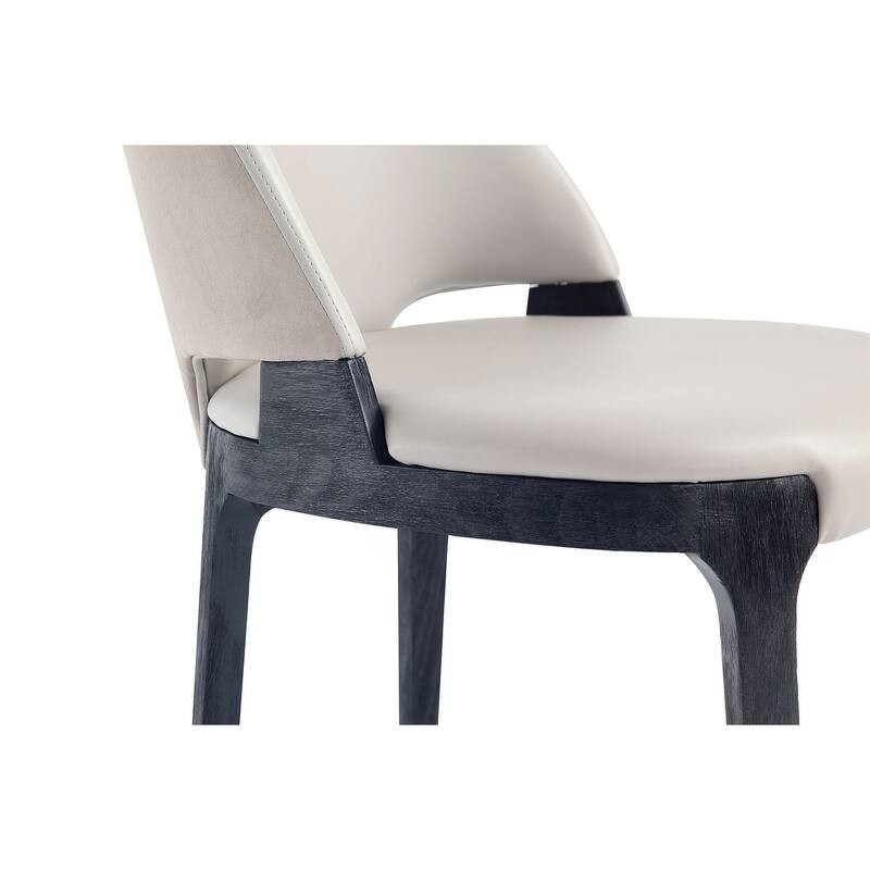 Manhattan Comfort Kara Modern Velvet Upholstered Dining Chair Set