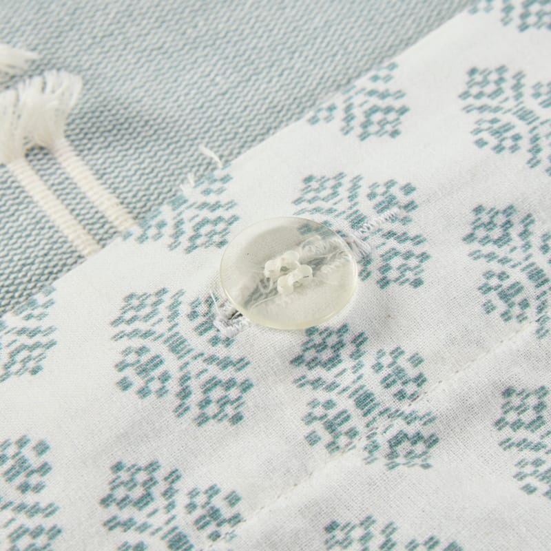 INK+IVY Kara 3 Piece Cotton Jacquard Duvet Cover Set (Insert excluded)