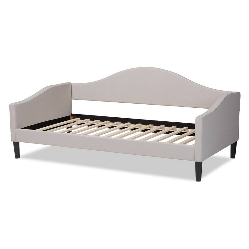 Milligan Modern & Contemporary Fabric Upholstered Wood Daybed-Full