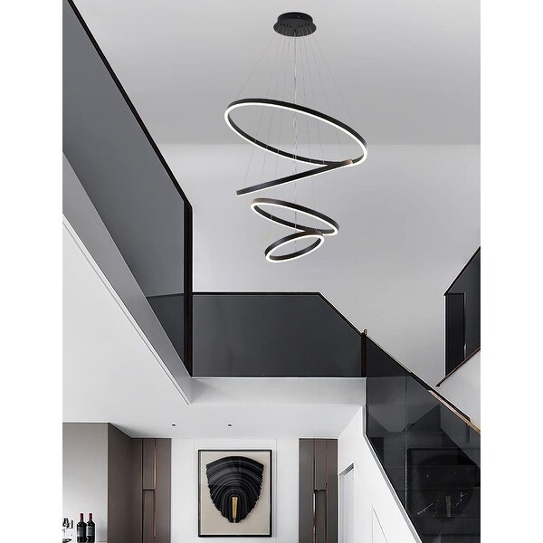Black halo chandelier cheap