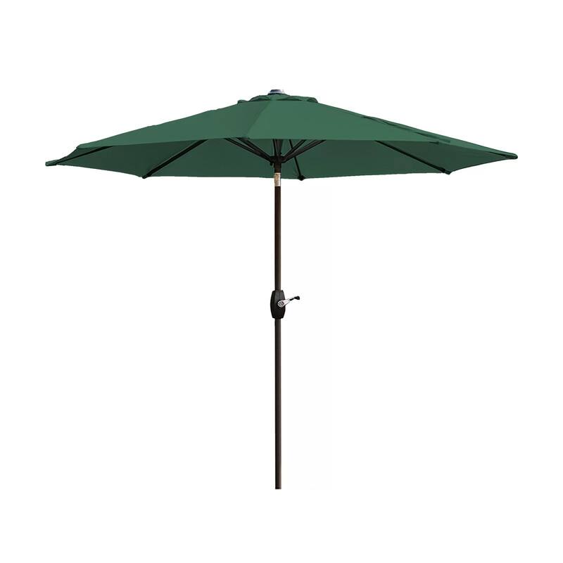 Holme 9-foot Steel Market Patio Umbrella with Tilt-and-Crank
