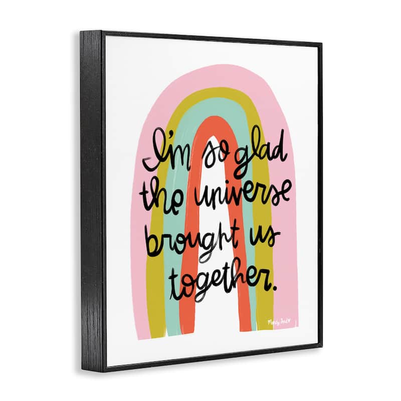 Stupell Universe Brought Us Together Framed Giclee Art Design By Mandy Ford Art + Illustration
