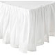 preview thumbnail 2 of 5, Greenland Home Fashions White Sheer 100-percent Cotton Voile Bedskirt