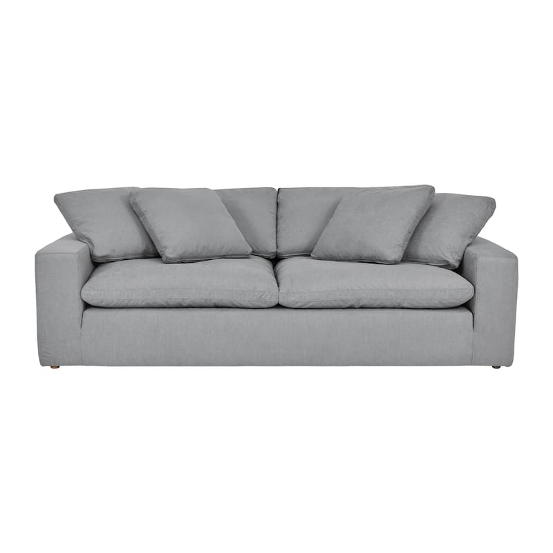 Liberty 96.5" Upholstered Cloud Sofa Couch with Slipcover