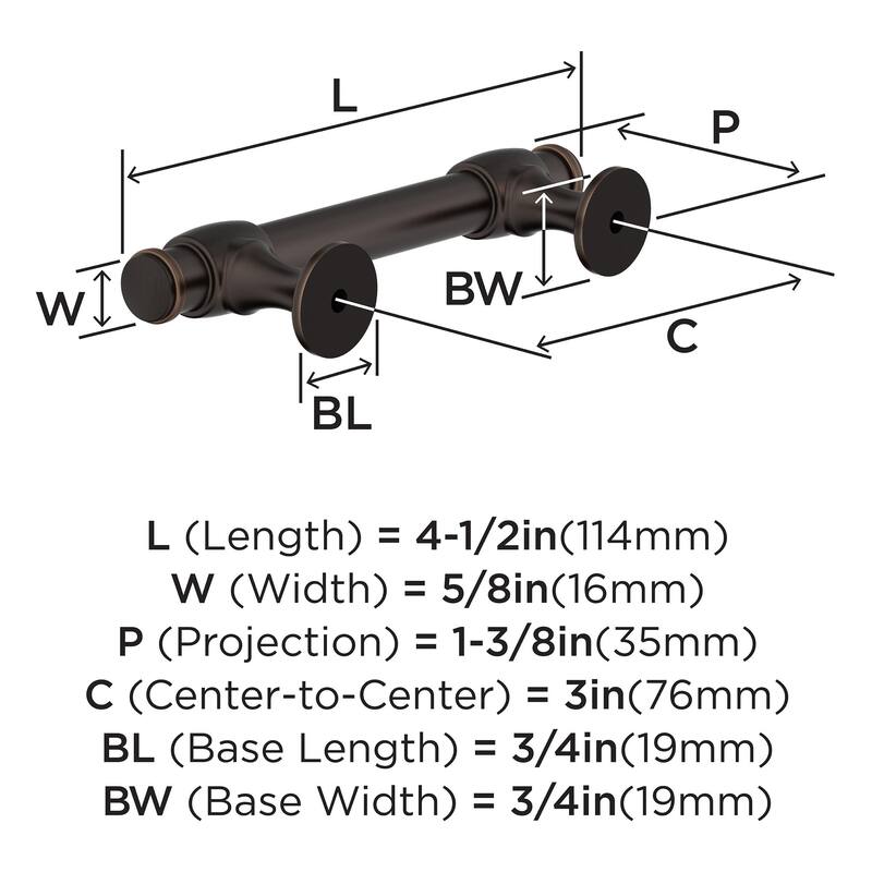 Amerock Winsome Kitchen Cabinet Pull