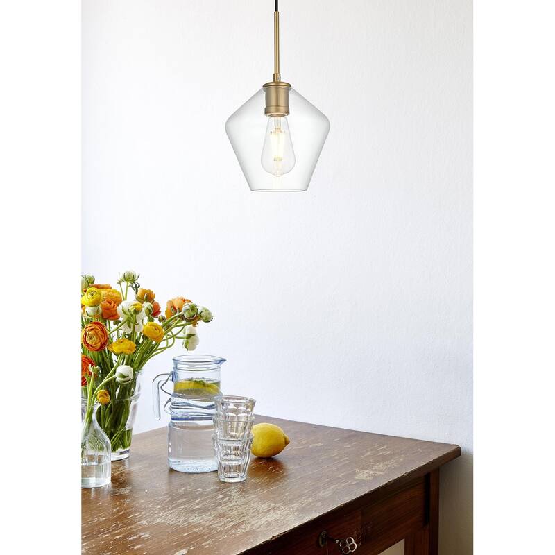 Gerald 1-Light Glass Pendant