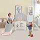 preview thumbnail 14 of 12, Kids Slide Playset Structure 9 in 1, Freestanding Spaceship Set