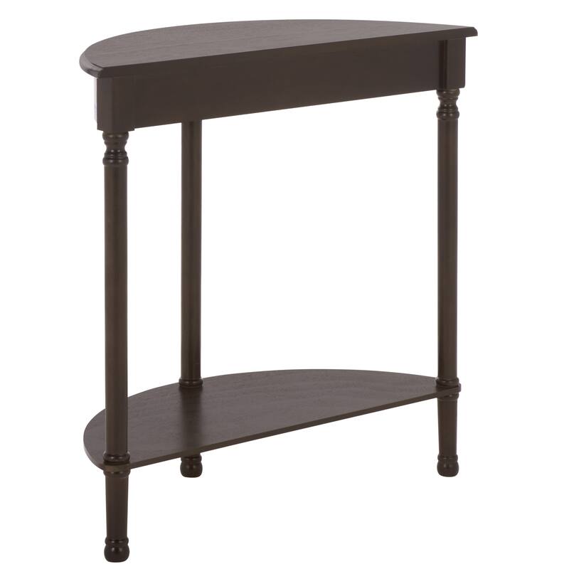 SAFAVIEH Veva Half Moon Console Table - 28" W x 11.8" L x 28" H - 28"W x 12"D x 28"H