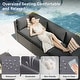 preview thumbnail 173 of 179, AOXUN Fire Pit Conversation Set Rattan Sofa Set Outdoor Furniture With Cushions