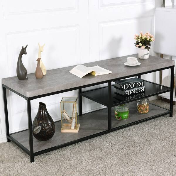 Shop Costway 2 Tier Cocktail Coffee Accent Table Sofa Side Living