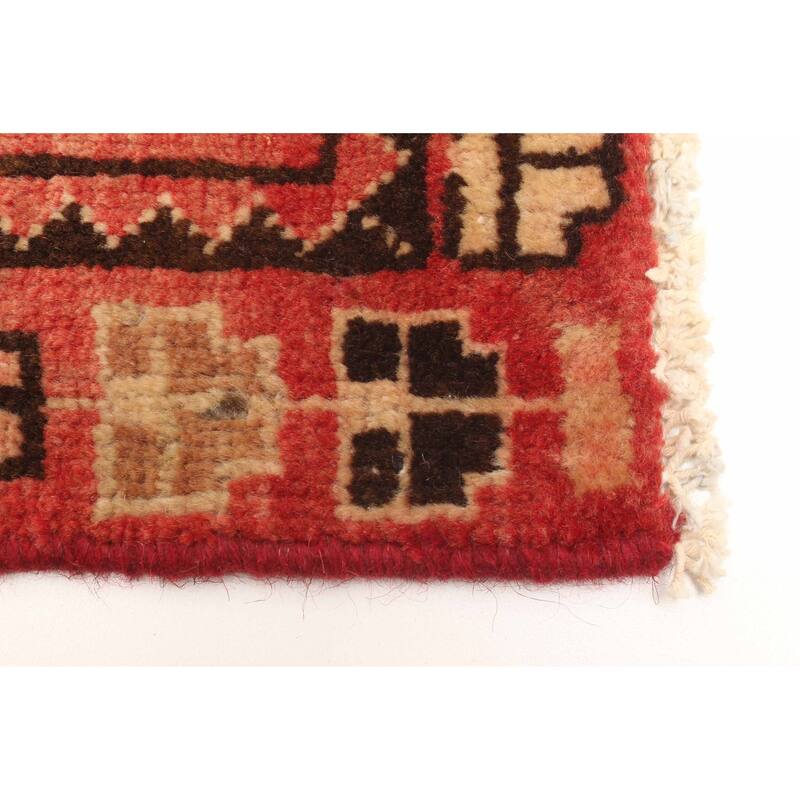 ECARPETGALLERY Hand-knotted Andelz Dark Brown Wool Rug - 2'11 x 4'8