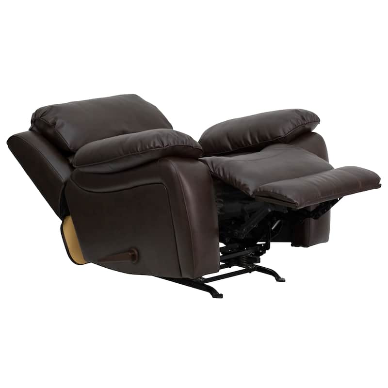 LeatherSoft Rocker Recliner