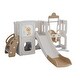 preview thumbnail 17 of 16, 5 in 1 Toddler Slide and Swing Set, Kids Playground Climber Slide Playset with Drawing Whiteboard, , Freestanding Combination