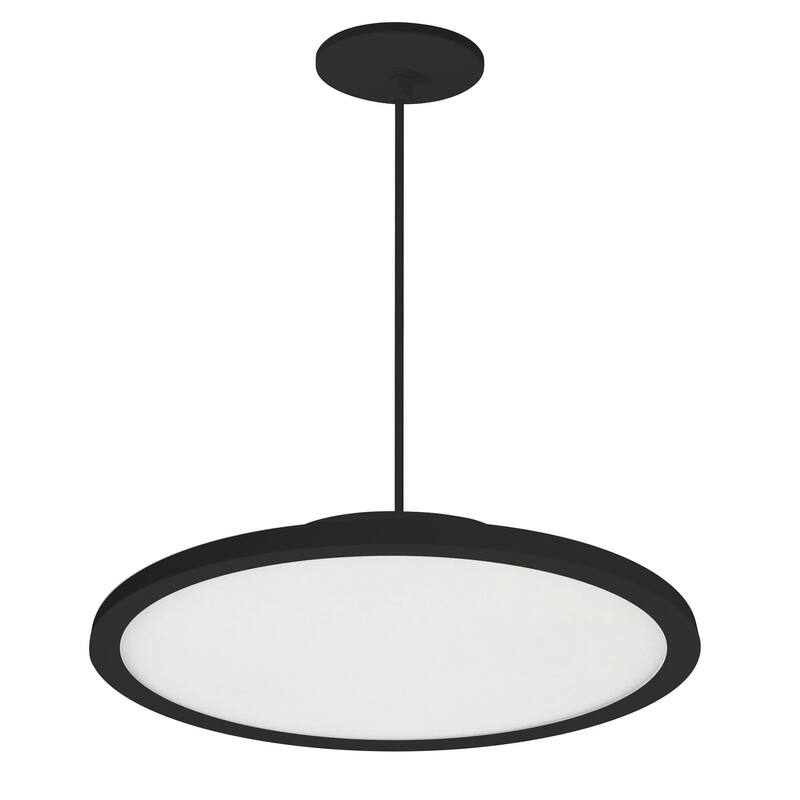 Nora Lighting NELOCAC-16R930B Elo 16" Wide Flush Mount Drum Ceiling