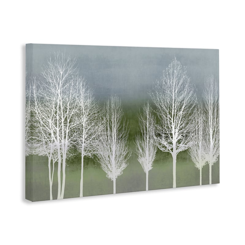 Stupell White Tree Impressions Canvas Wall Art Design By Kate Bennett