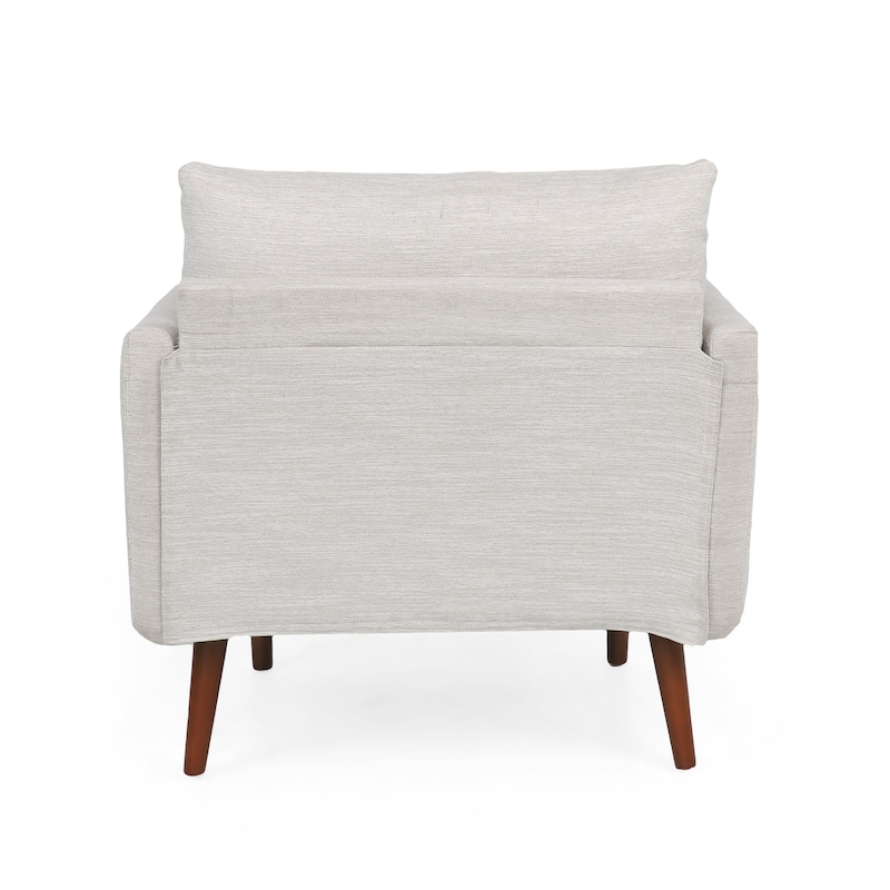 Gould Upholstered Club Chair with Accent Pillows by Christopher Knight Home