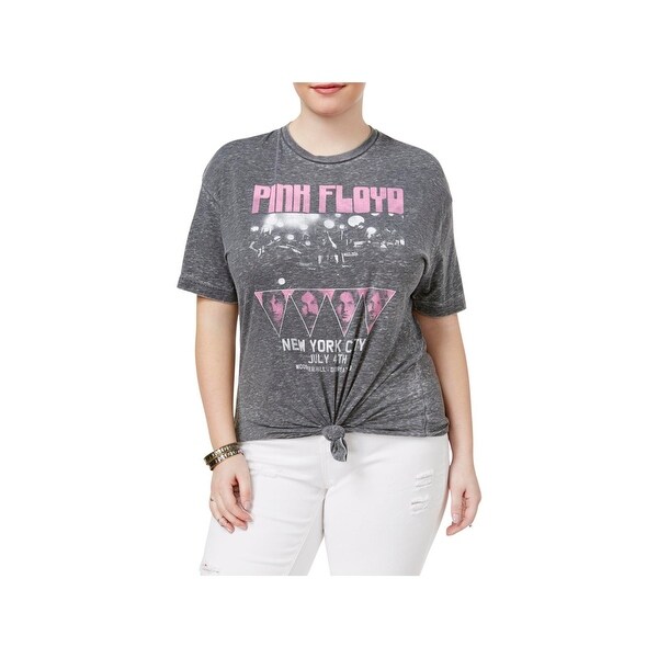Shop Pink Floyd Womens Plus T-Shirt Graphic Short Sleeves ...
