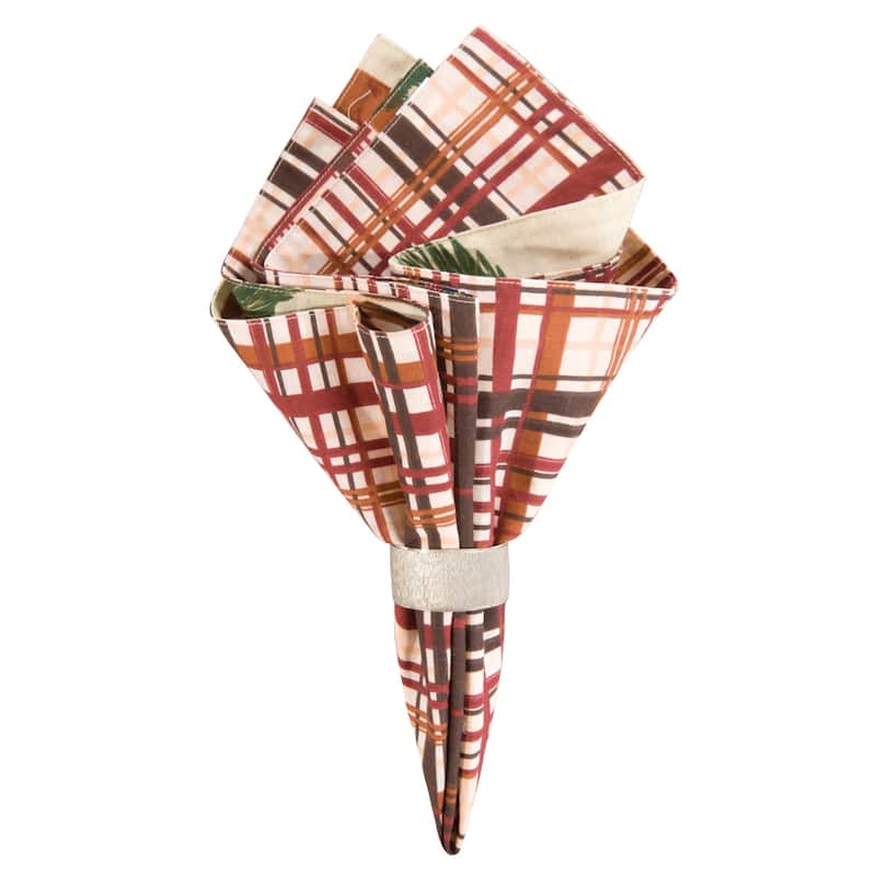 Dakota Cotton Reversible Napkin Set of 6 - Set of 6