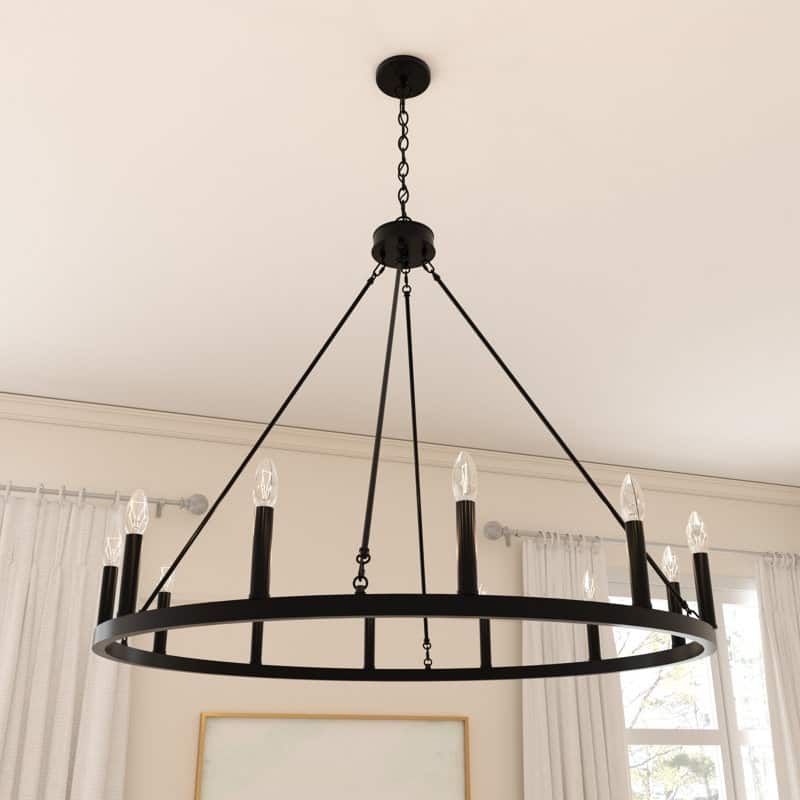 Acroma 12-light Modern Farmhouse Candle-Style Ceiling Lighting for Dining Room