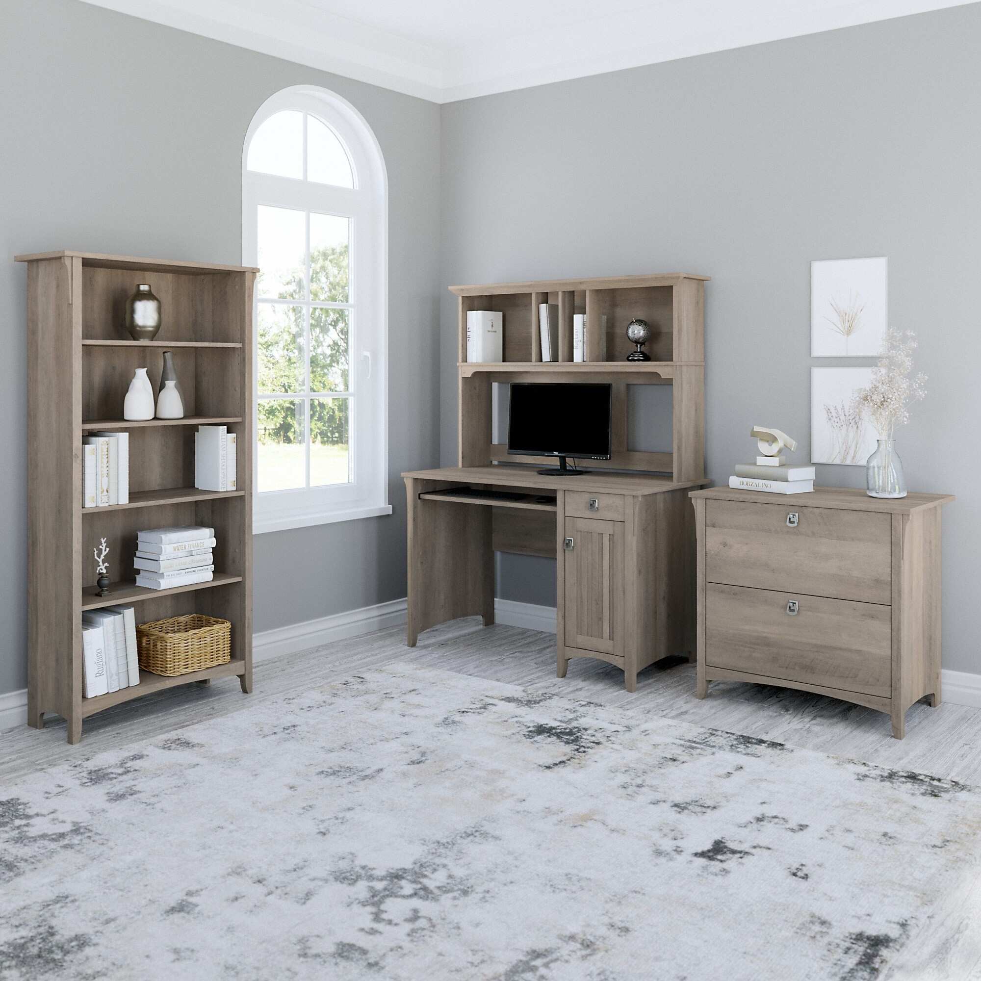 the gray barn lowbridge mission style desk with hutch