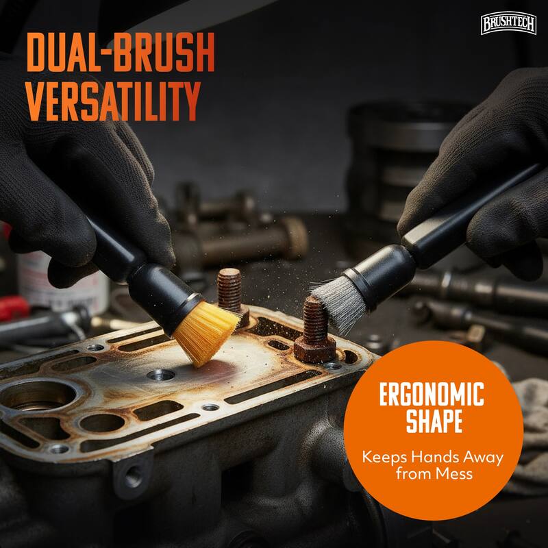 Brushtech The Two Most Useful Brushes In Your Kitchen - 12.5 in